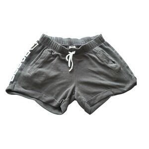 Victoria's‎ Secret PINK Logo Boyfriend Heritage Fleece Shorts XS Lounge Comfy